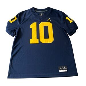 Nike Jordan Brand Tom Brady Michigan Wolverines Football Jersey Adult L UMich